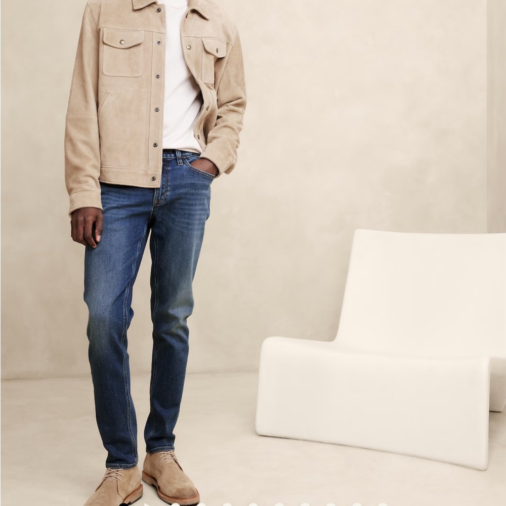 Banana republic medium wash skinny jeans
